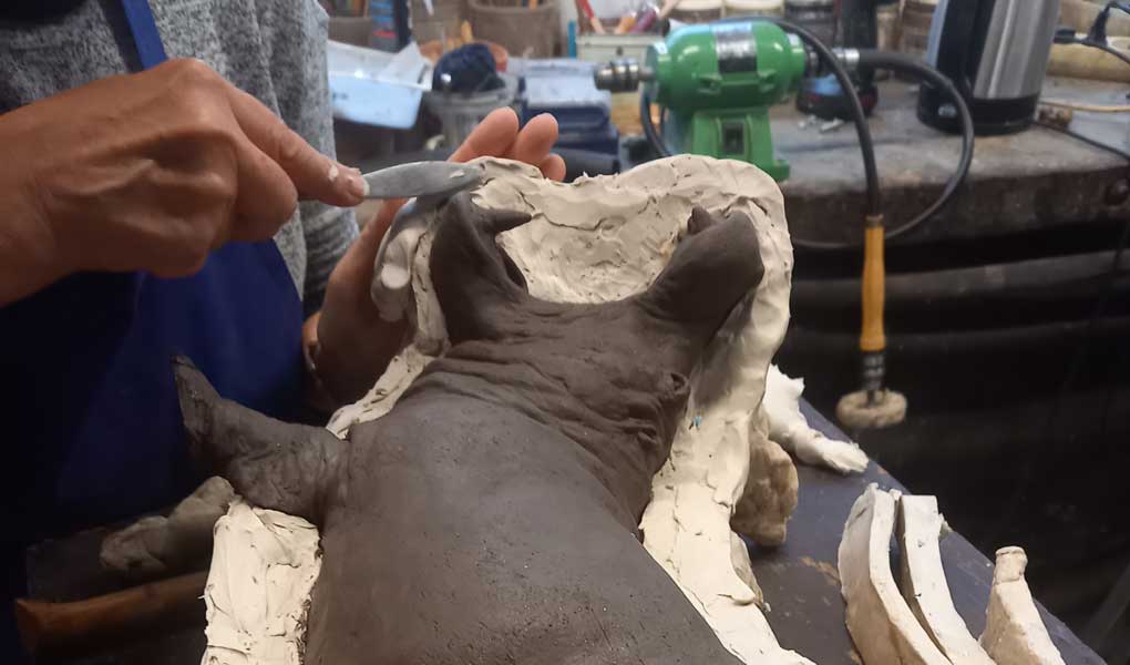 Moulage silicone