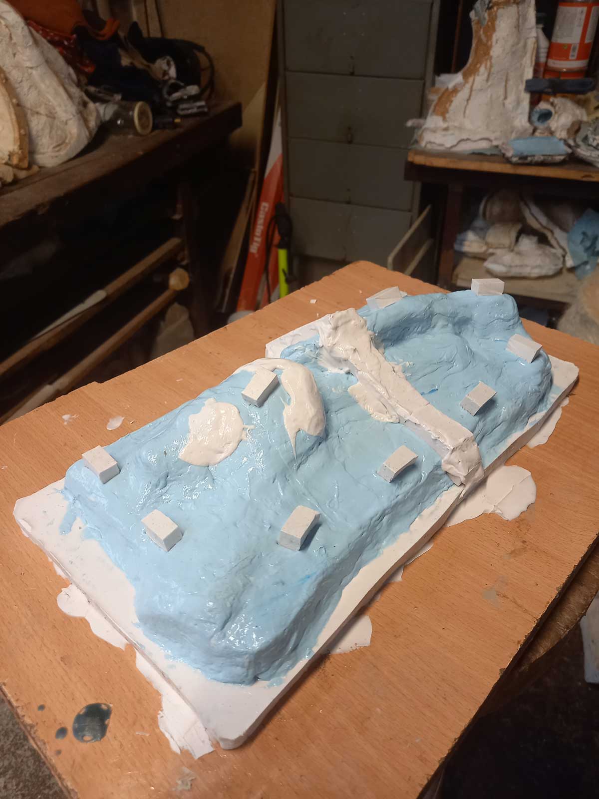 Moulage couche de renfort Moulage couche de renfort